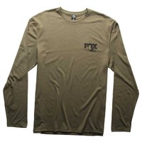 Fox Långärmad T-shirt Textured