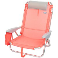 aktive-beach-składanie-wielopozycyjne-beach-krzesło-z-poduszką
