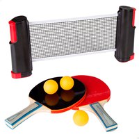 Aktive Ping Pong Pak Met Rackets. Net En Ballen