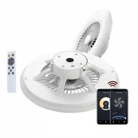 Muvit io Wifi CCT 600*170 mm Ceiling Fan Light