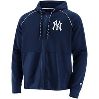 Fanatics MLB New York Yankees Prime Sweatshirt Mit Durchgehendem Reißverschluss