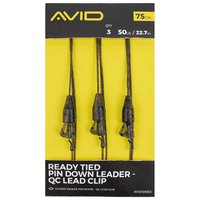 Avid carp Ready Pin Down QC Lead Clip Leader