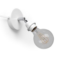 Creative cables Spostaluce Metal 90° E27 Wandlampe Mit Glühbirne