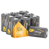 Gp batteries Baterias De Lítio 070CR2EB10 3V 10 Unidades