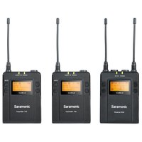 Saramonic Sistema Micrófono Videocámara Inalámbrico UWMIC9 TX9+TX9+RX9