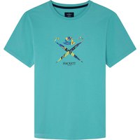 Hackett T-shirt à Manches Courtes Swim Logo