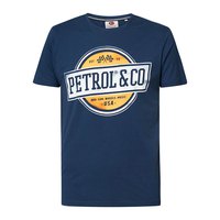 Petrol industries Camiseta Manga Corta Cuello Redondo Ancho M-2020-TSR612 Classic Print