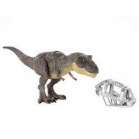 Jurassic world Dinosaurio T-Rex Pisa Y Ataca Figura Articulada Con Sonidos