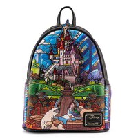 Disney Loungefly Beauty And The Beast Castle 26 cm Backpack