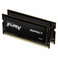 Kingston Memoria RAM Fury Impact CL16 32GB 2x16GB DDR4 2666Mhz