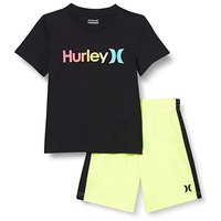 hurley-one-only-gradient-mesh-584547-set-t-shirt-met-korte-mouwen