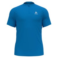 odlo-essential-trail-zip-kurzarm-t-shirt