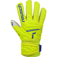 Reusch Men GK Pro Flex Shock Shield Goalkeeper Lime GYM Soccer Gloves 3970991583 