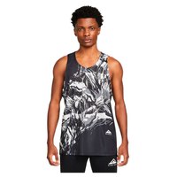 Nike Dri Fit Trail Rise 365 Printed Sleeveless T-Shirt