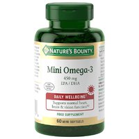 Natures bounty Mini Omega-3 450mg Neutral Flavour 60 Capsules