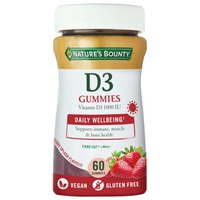Natures bounty Vitamina D 3 60 Sabor 60 Jujubas