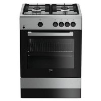 beko-fsg-62000-dxl-butane-gas-cooker-4-zones---oven-refurbished