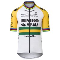 AGU Jumbo-Visma Replica Australian Champion 2022 Short Sleeve Jersey