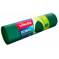 Vileda 강화 쓰레기 봉투 Ecobag 169303 30l 15 단위