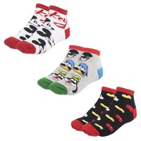 cerda-group-mickey-short-socks-3-pairs