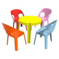 Garbar Rita 5 Table And 4 Chairs Set
