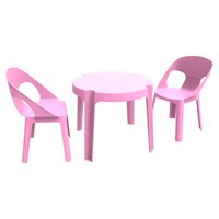 Garbar Rita Tabelle Und 2 Stühle Einstellen