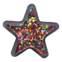 Jibbitz Pin Multi Glitter Star