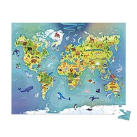 Janod The World Puzzle 100 Pieces