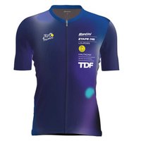 santini-lourdes-tour-de-fance-official-2022-korte-mouwen-fietsshirt
