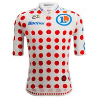 Santini Team Original Tour De France GPM LeaDer 2022 Kurzarmtrikot