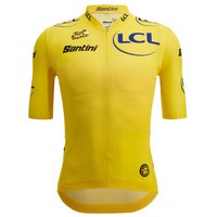 Santini Maglia Manica Corta Team Original Tour De France Overall Leader 2022