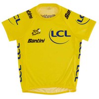 Santini Ledare Tour de France GPM 2022 JR Kort Ärm Jersey