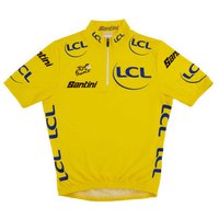 Santini Leder Tour de France GPM 2022 Kort Erme Jersey