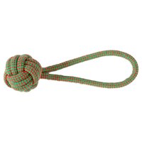 freedog-one-handle-rope-ball-christmas-toy-30-cm