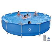 avenli-frame-round-pool-set-530gal-filter-pump-filter-rohrenformige-pools