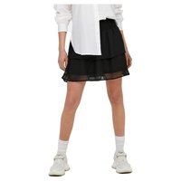 only-ann-star-layered-smock-short-skirt