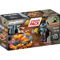 Playmobil Starter Pack Fight Against Scorpion Of Fire Dino Rise