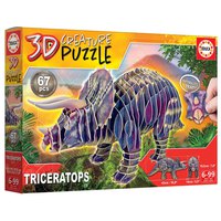 Educa borras Triceatops 3D Creature Puzzle