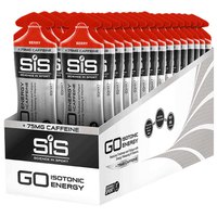 SIS Scatola Gel Energetico Go Energy Caffeine Berry 60ml 30 Unità