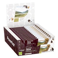 Powerbar True Organic Oat Chocolate Chunks 40g Protein Bars Box 16 Units