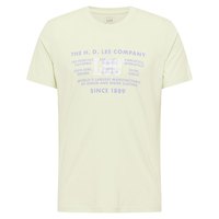 Lee 반팔 크루넥 티셔츠