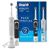 Braun Elektrisk Tannbørste Oral B Vitality Duo Evolution 2 Enheter