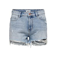 Only Pacy Denim Short Met Hoge Taille