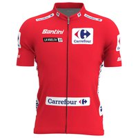 Santini La Vuelta 2022 Overall Lider Korte Mouwen Fietsshirt