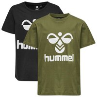 hummel-tres-2-units-t-shirt-met-korte-mouwen