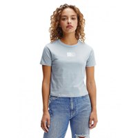 Calvin klein Kortärmad T-shirt Med Rund Hals Logo Box