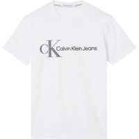 Calvin klein Slim Logo Korte Mouwen Ronde Hals T-Shirt