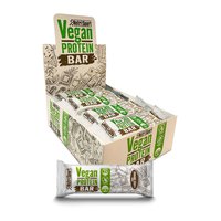 Nutrisport Caixa De Barras De Proteína Vegan Protein 35g Chocolate 12 Unidades