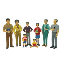 Miniland Asiatische Familienfiguren 8 Einheiten