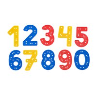 Miniland Set Zahlen Zum Nähen 40 Einheiten